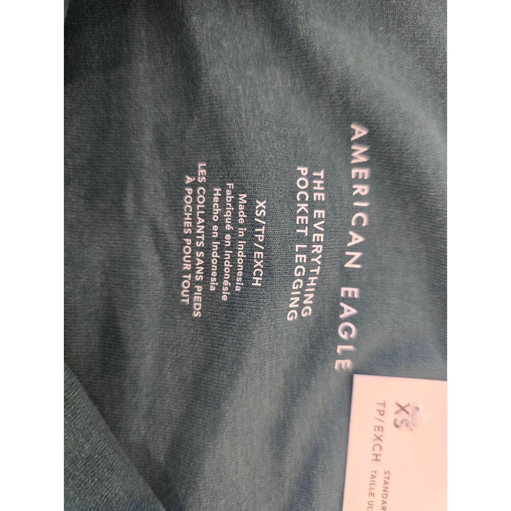 American Eagle Green Pocket Leggings Size XS NWT - Picture 8 of 9